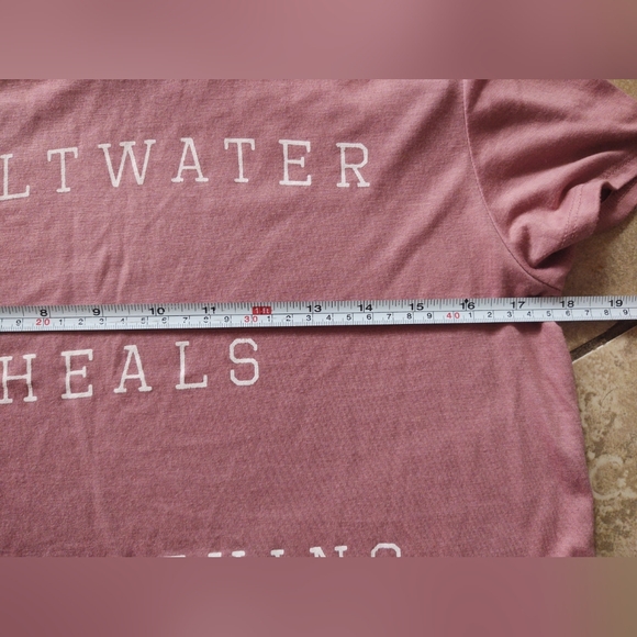 COASTAL CLASSICS PUERTO RICO Beach Summer T-Shirt SALTWATER HEALS EVERYTHING SM - Picture 10 of 16